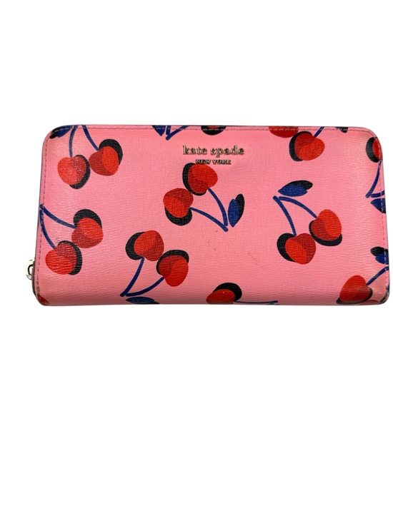 kate spade Handbags - kate spade Spencer Cherries Print Zip Around Continental Wallet